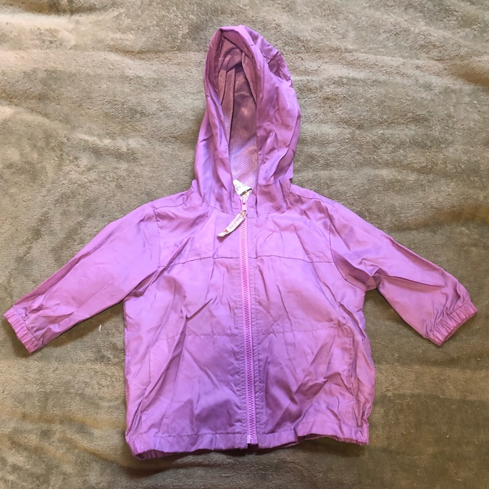 Sweet purple rain jacket